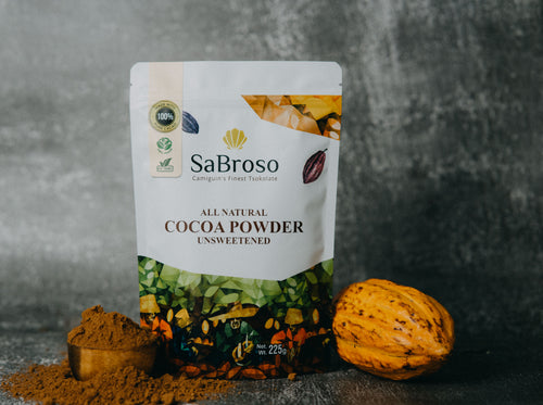 Sabroso Camiguin’s Tsokolate Unsweetened All Natural Cocoa Powder